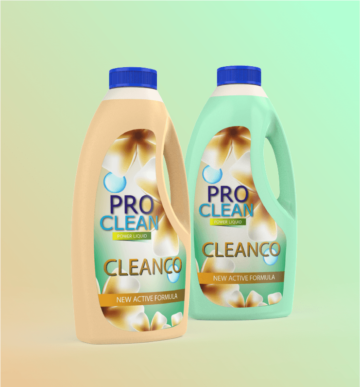 LIQUID DETERGENT CONTAINER