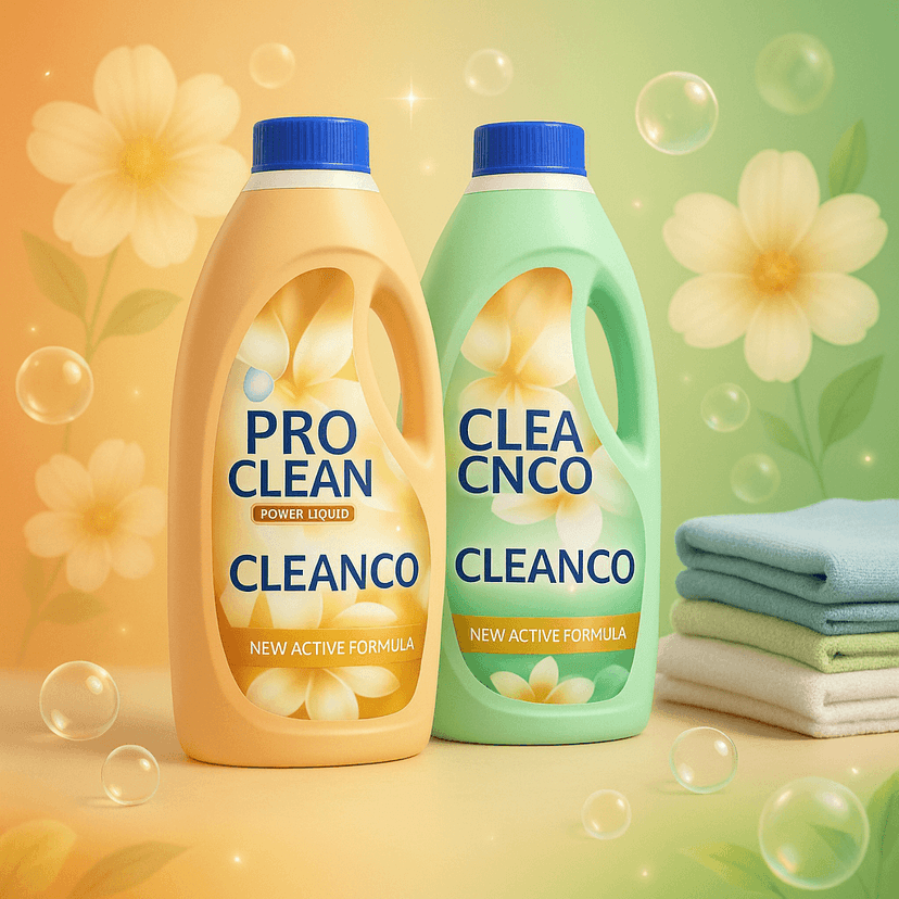 Liquid Detergent Container